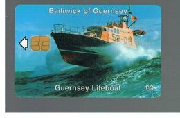 GUERNSEY -    LIFEBOAT       -  USED   - RIF. 10071 - Schiffe