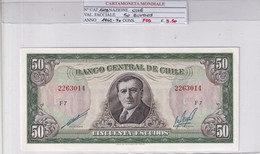 CILE 50 ESCUDOS  1962-70  P140B - Chile