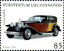 323175 MNH LIECHTENSTEIN 2014 ROLLS-ROYCE - Gebruikt