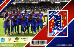 324668 MNH CABO VERDE 2012 EQUIPO DE FUTBOL - Cap Vert