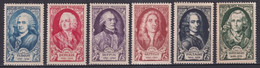 FRANCE - 1949 - SERIE COMPLETE YVERT N°853/858 ** MNH - COTE = 30 EUR. - Unused Stamps