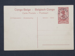 G 22 CONGO   BELGE BELLE CARTE ENTIER SERIE 1 .N°6  RARE KATANGA  1917 NON VOYAGEE+AFF . INTERESSANT - Interi Postali