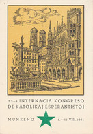 23e Congrès International Catholique à Munich - 4 - 11 VIII 1951 - Esperanto