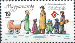 325519 MNH HUNGRIA 1994 AÑO DE LA FAMILIA - Gebruikt