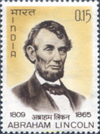 325838 MNH INDIA 1965 ABRAHAM LINCIN 1809-1865 - 16 PRESIDENTE - Ongebruikt