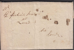 1800. DANMARK. Interesting Old Letter With Full Contents.  - JF434809 - ...-1851 Vorphilatelie