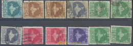 662051 USED INDIA 1957 MAPA DE LA INDIA - Unused Stamps