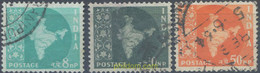 662054 USED INDIA 1957 MAPA DE LA INDIA - Ongebruikt