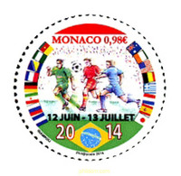 326173 MNH MONACO 2014 COPA DEL MUNDO DE FUTBOL - BRASIL 2014 - Other & Unclassified