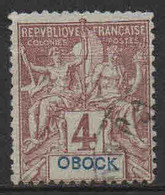 Obock - 1892  - Type Sage -  N° 34 - Oblit - Used - Used Stamps
