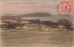 CPA NOUVELLE CALEDONIE - Vue Sur Le Bord De La Mer - Penitencier Du Bagne - Caporn - Colorisé - RARE - Nuova Caledonia