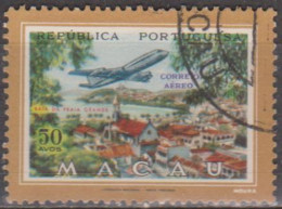 MACAU - 1960,  CORREIO AÉREO - Vistas De Macau,  50 A.  D.14 1/2  (o)  MUNDIFIL Nº 16 - Posta Aerea