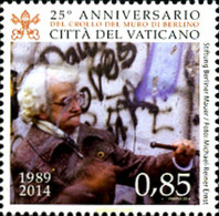 327950 MNH VATICANO 2014 25 ANIVERSARIO DE LA CAIDA DEL MURO DE BERLIN - Used Stamps