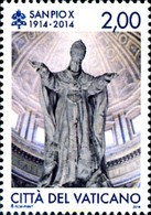 327955 MNH VATICANO 2014 SAN PIO - Usados