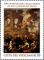 327952 MNH VATICANO 2014 400 ANIVERSARIO DE SAN CAMILO - Used Stamps