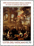 327952 MNH VATICANO 2014 400 ANIVERSARIO DE SAN CAMILO - Usati