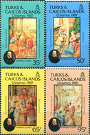 328221 MNH TURKS Y CAICOS 1987 NAVIDAD - Turks And Caicos