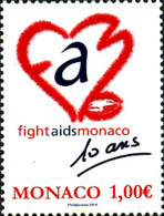 331418 MNH MONACO 2015 SIDA - Other & Unclassified