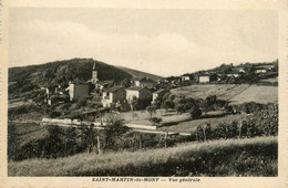 St Martin Du Mont * Vue Générale Sur Le Village - Non Classificati