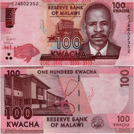 MALAWI       100 Kwacha       P-65[e]       1.1.2020      UNC  [ Sign. Kabambe ] - Malawi