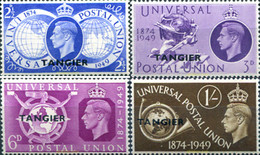 333199 HINGED TANGER. Ocupación Britanica 1949 UPU - Occ. Britanique MEF