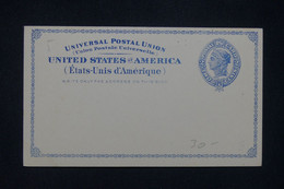 ETATS UNIS - Entier Postal Non Circulé - L 134180 - ...-1900