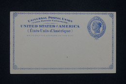 ETATS UNIS - Entier Postal Non Circulé - L 134183 - ...-1900