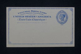 ETATS UNIS - Entier Postal Non Circulé - L 134184 - ...-1900