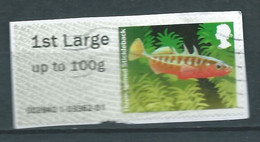 GROSBRITANNIEN GRANDE BRETAGNE GB 2013 POST&GO PONDS: EMPEROR DRAGONFLY 1ST Large Up To 100g SG FS60 MI ATM49 YT TD47 - Post & Go Stamps