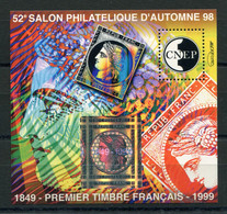 RC 24306 FRANCE COTE 12€ CNEP N° 28 - 1998 SALON PHILATELIQUE D' AUTOMNE PARIS BLOC NEUF ** MNH TB - CNEP