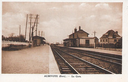 AUBEVOIE ( 27 )  - La Gare - Aubevoye