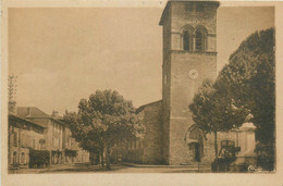 Le Grand Serre * La Place Bizarelli Et L'église Du Village - Other & Unclassified