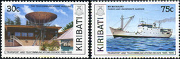 337720 MNH KIRIBATI 1989 TRANSPORTES Y TELECOMUNICACIONES - Kiribati (1979-...)