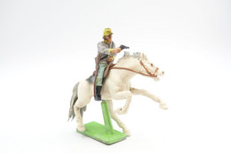 Britains Ltd, Deetail : AMERICAN CIVIL WAR - CONFEDERATE On Horse , Made In England, *** - Britains