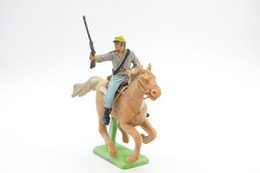 Britains Ltd, Deetail : AMERICAN CIVIL WAR - CONFEDERATE On Horse , Made In England, *** - Britains