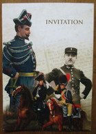 FEUILLET INVITATION 2014 INAUGURATION MUSEE DE LA GENDARMERIE MELUN SEINE ET MARNE - Police & Gendarmerie