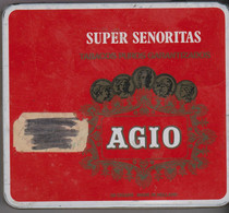 AGIO SUPER SENORITAS CIGARES BOITE VIDE METAL OCCASION - Otros & Sin Clasificación