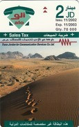 JORDAN -  Landscape, 11/02, Tirage 70000,  Sample No Chip And No CN - Jordania