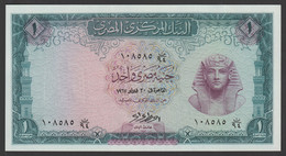 Egypt - 1967 - ( 1 Pound - Pick-37 - Sign #13 - NAZMY ) - UNC - Egypte