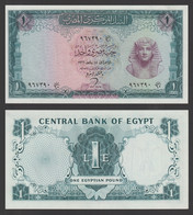 Egypt - 1966 - ( 1 Pound - Pick-37 - Sign #12 - ZENDO ) - UNC - Egitto