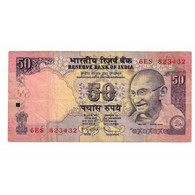 Billet, Inde, 50 Rupees, 2012, KM:104a, TTB - Inde