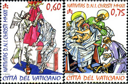 296441 MNH VATICANO 2012 NAVIDAD - Used Stamps