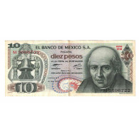 Billet, Mexique, 10 Pesos, 1977, 1977-02-18, KM:63i, SUP - Mexico