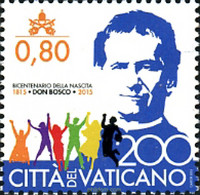 346029 MNH VATICANO 2015 DON BOSCO - Usati