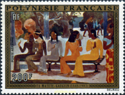 346391 MNH POLINESIA FRANCESA 1973 125 ANIVERSARIO DEL NACIMIENTO DE PAUL GAUGUIN - Gebruikt