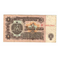 Billet, Bulgarie, 1 Lev, 1962, KM:93a, TTB - Bulgarie