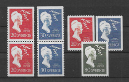 Schweden 1958 Nobelpreis Mi.Nr. 443/45 Kpl. Satz ** Postfrisch - Unused Stamps
