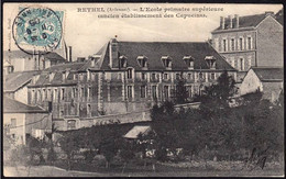 08-0016 - Carte Postale Ardennes (08) - RETHEL - L'école Primaire Supérieure (ancien établissement Des Capucins) - Rethel