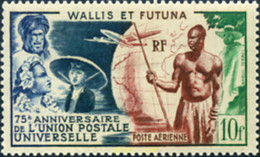 675326 HINGED WALLIS Y FUTUNA 1949 75 ANIVERSARIO DE LA UNION POSTAL UNIVERSAL - Used Stamps