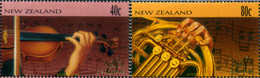 349422 MNH NUEVA ZELANDA 1996 50 ANIVERSARIO DE LA FILARMONICA - Errors, Freaks & Oddities (EFO)